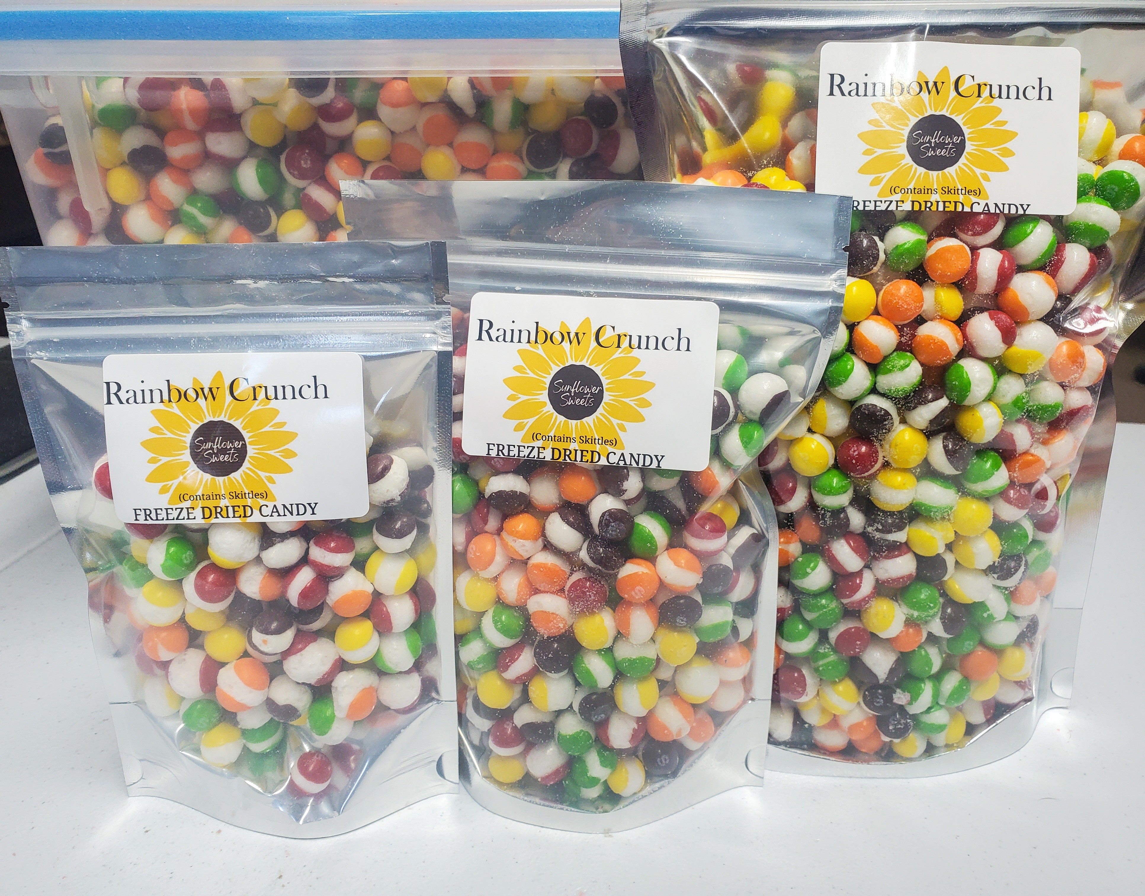 Freeze Dried Rainbow Drops